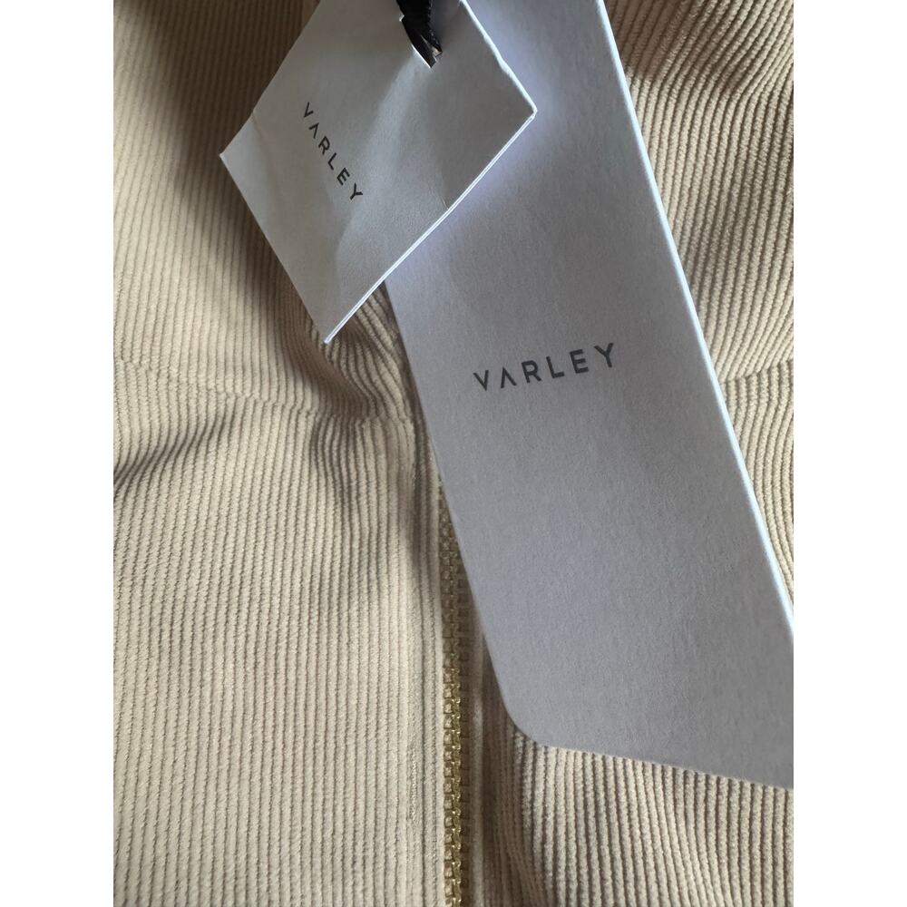 Chic VARLEY Nadina Blouson Jacket - Light Taupe, Size M (New with tags) - Picture 8 of 8